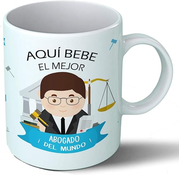 taza aqui bebe el mejor abogado del mundo